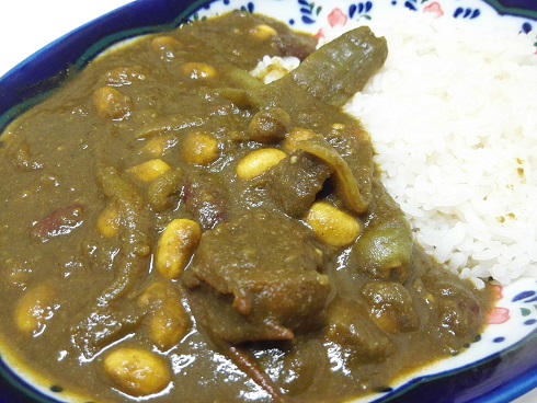 自家製サグダールカレー