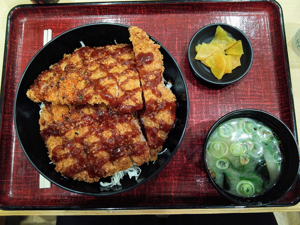 ダブルカツ丼