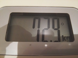 72.9kg