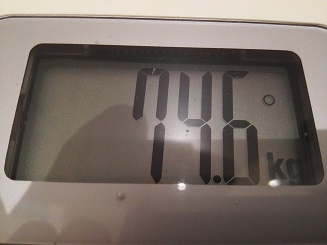 74.6kg