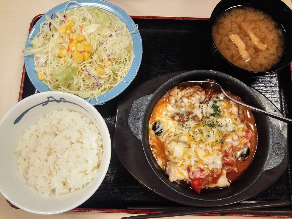 カチャトーラ定食