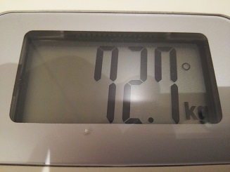 72.7kg