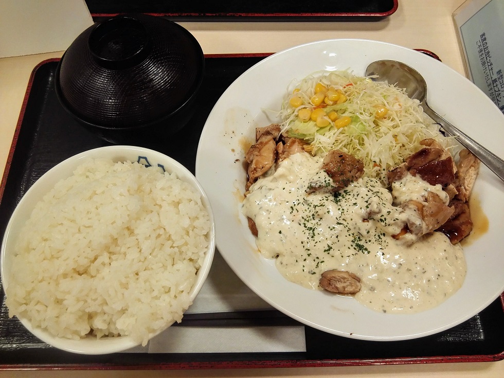 チキン南蛮焼き定食（W定食）