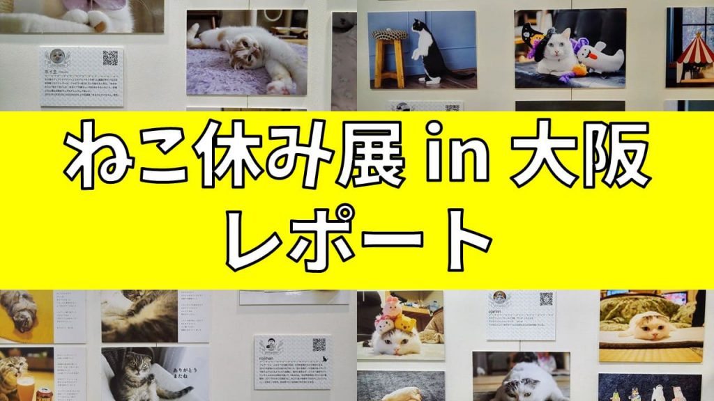 ねこ休み展 in 大阪 レポート