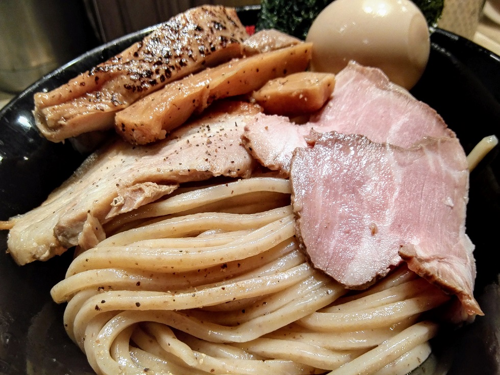 麺 接写