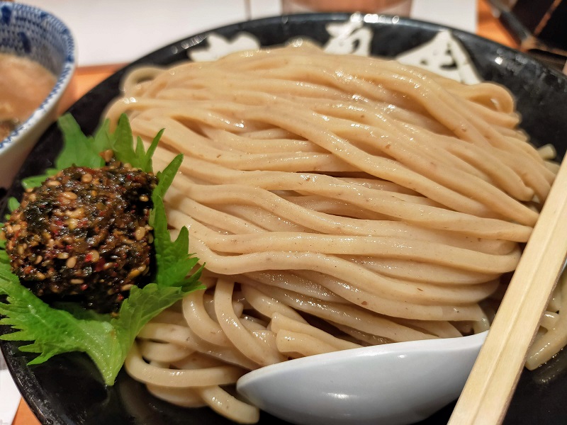 麺 接写