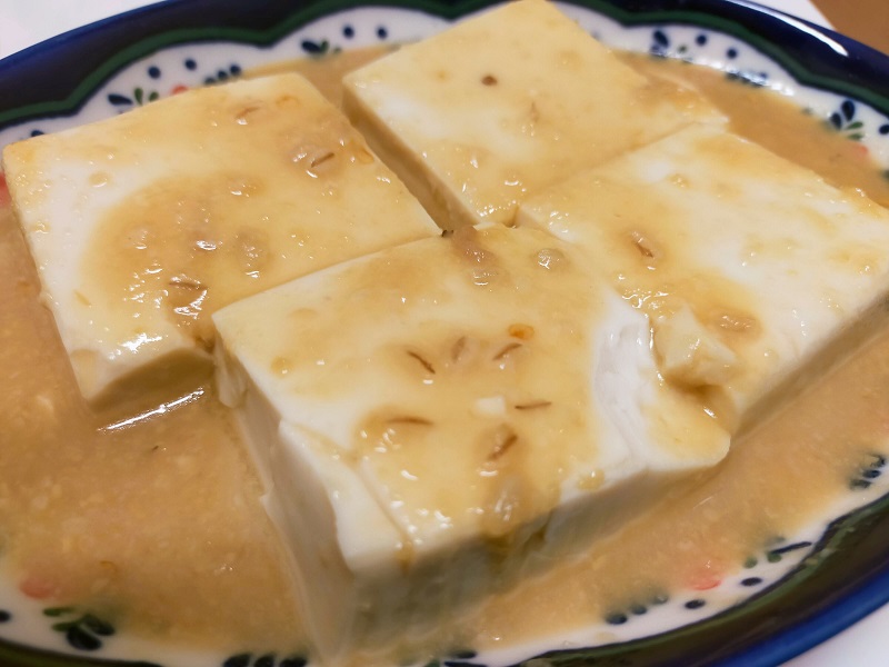 味噌ダレ豆腐