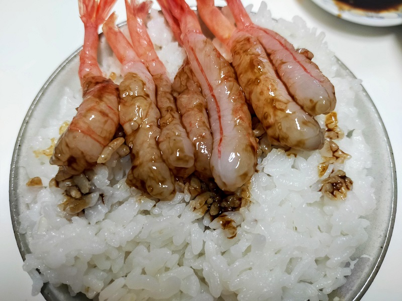 ミニ甘エビ丼