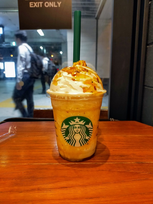 「焼き芋 フラペチーノ」飲んでみた！