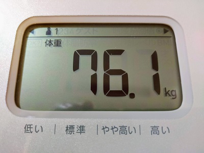 76.1kg