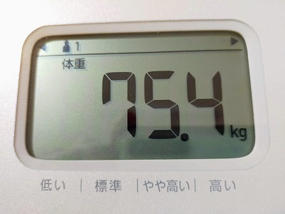 75.4kg