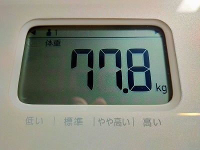 77.8kg