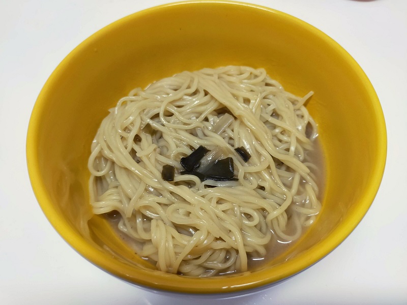 鍋の〆ラーメン