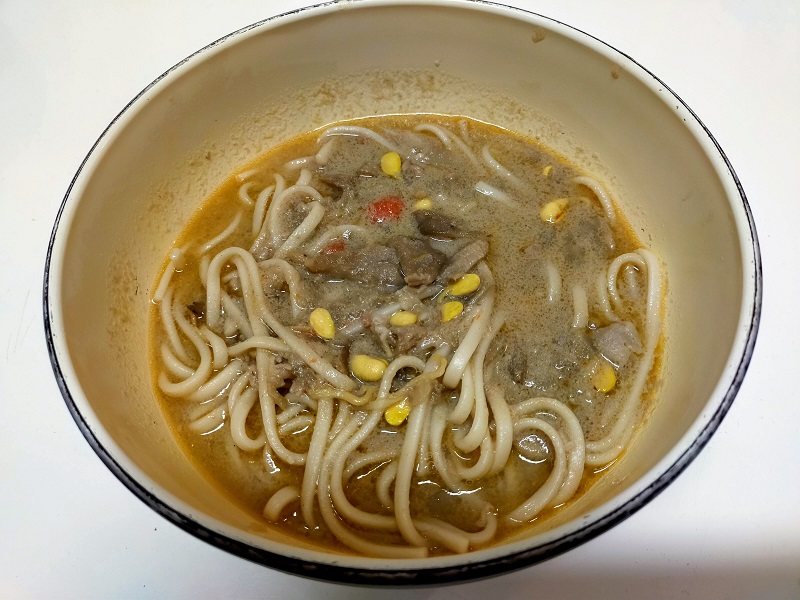 鍋の〆(うどん)