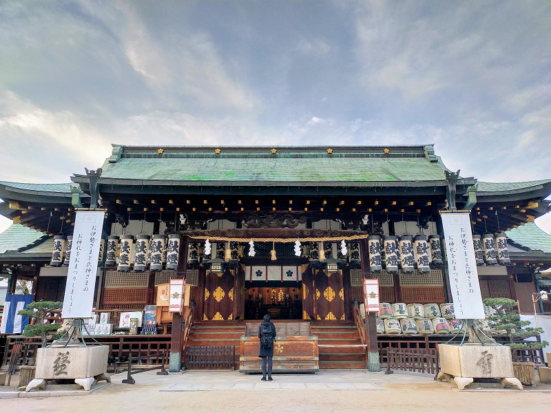 大阪天満宮本殿（正面）