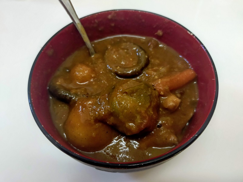 カレー（豚バラトッピングなし）