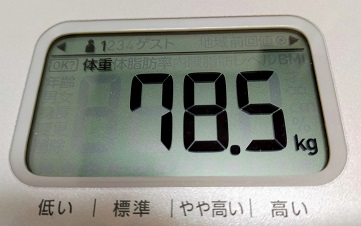 78.5kg