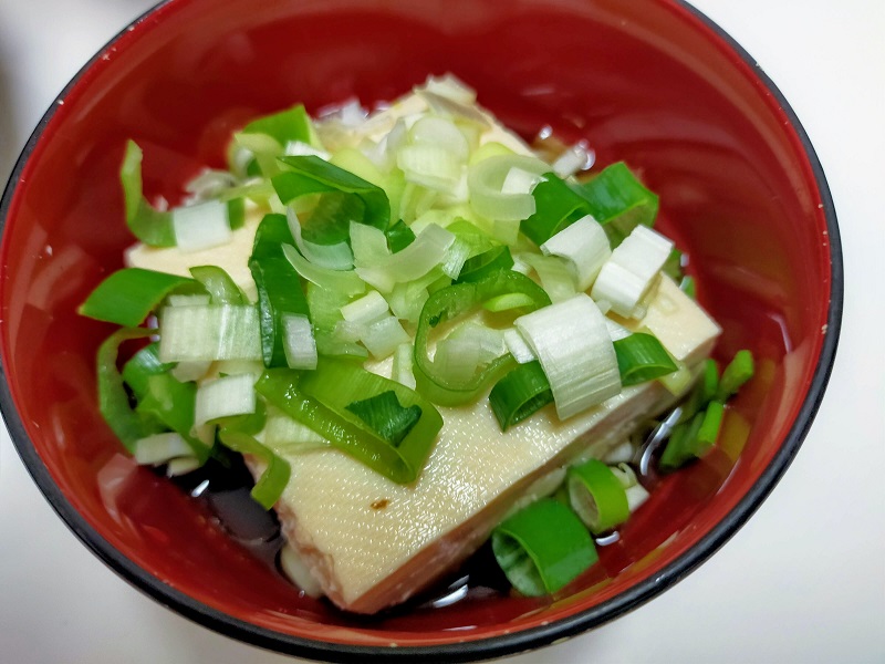 ポン酢豆腐