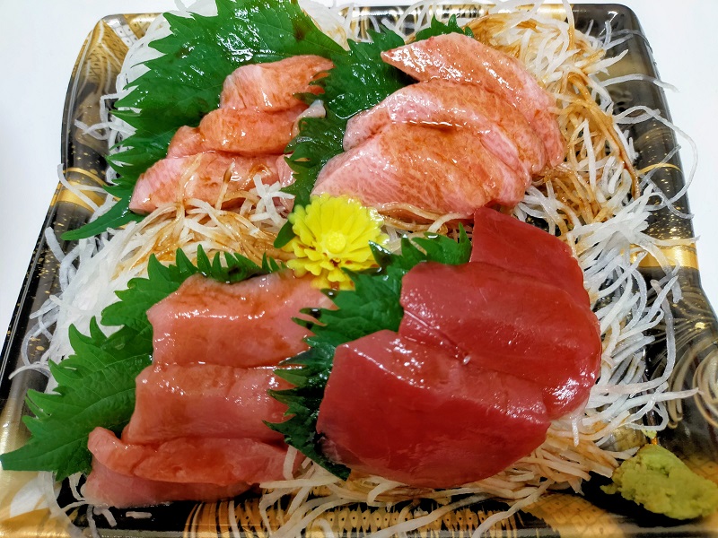 マグロの刺身