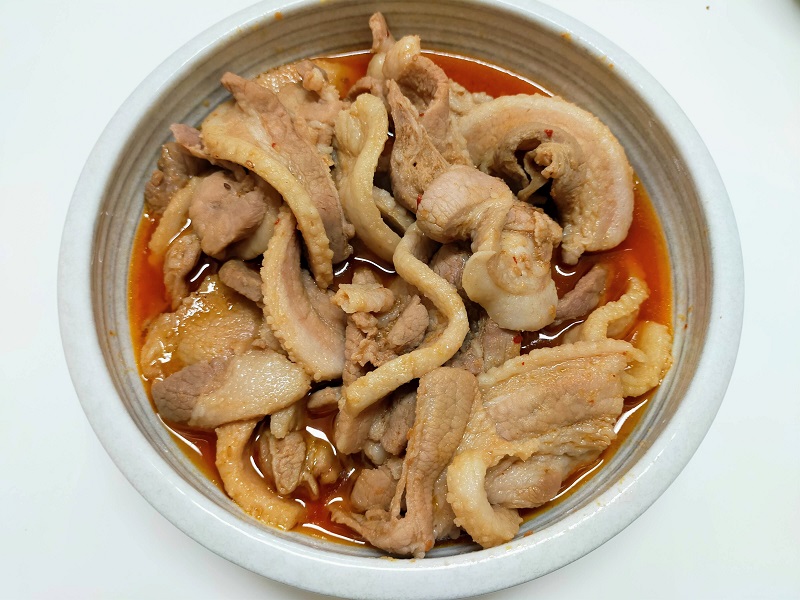 韓国風豚バラ肉