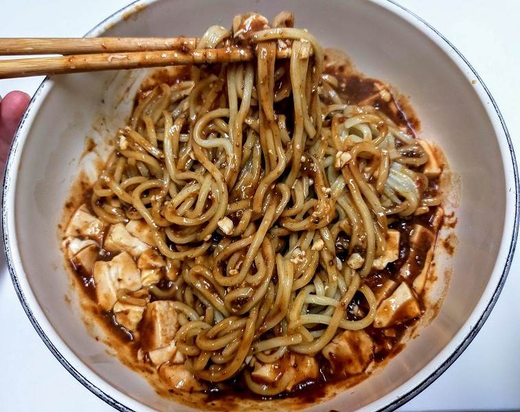 麻婆麺（麺上げ）