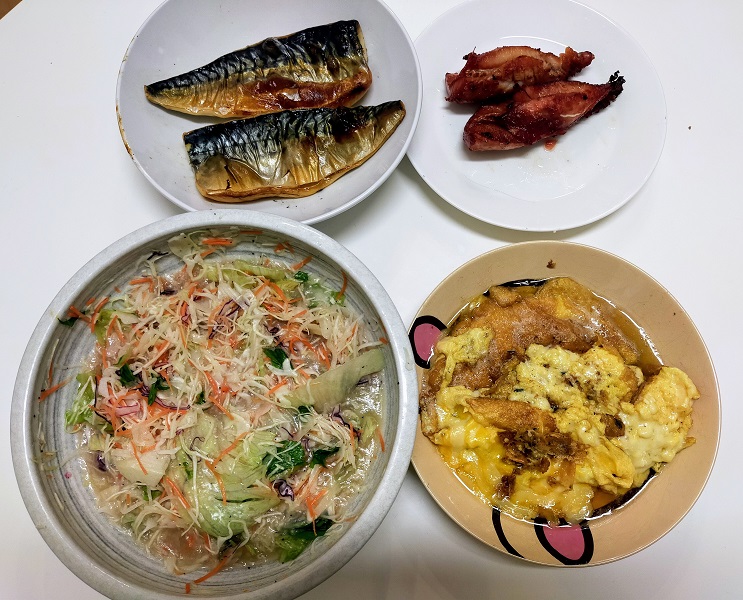 魚玉子定食の画像です