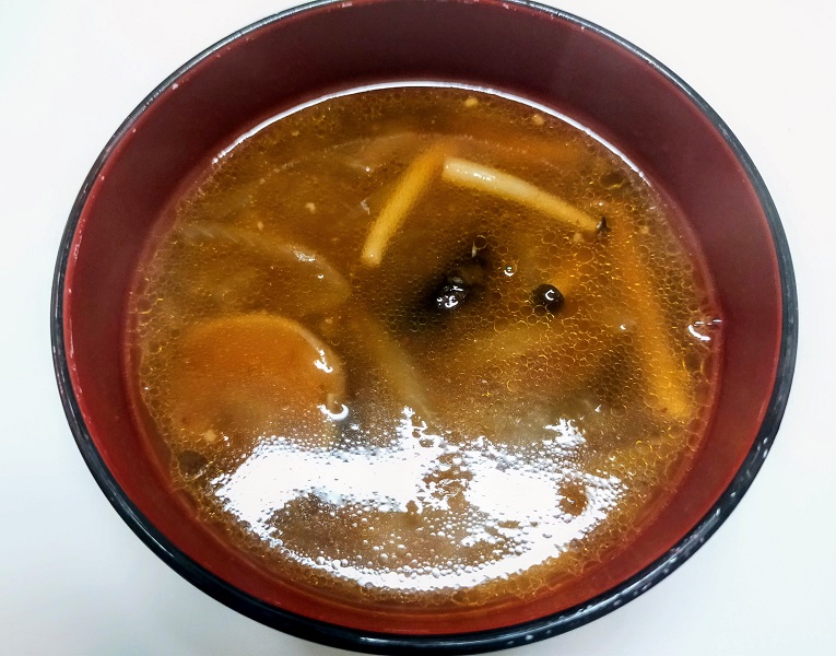 キムチきのこスープの画像です