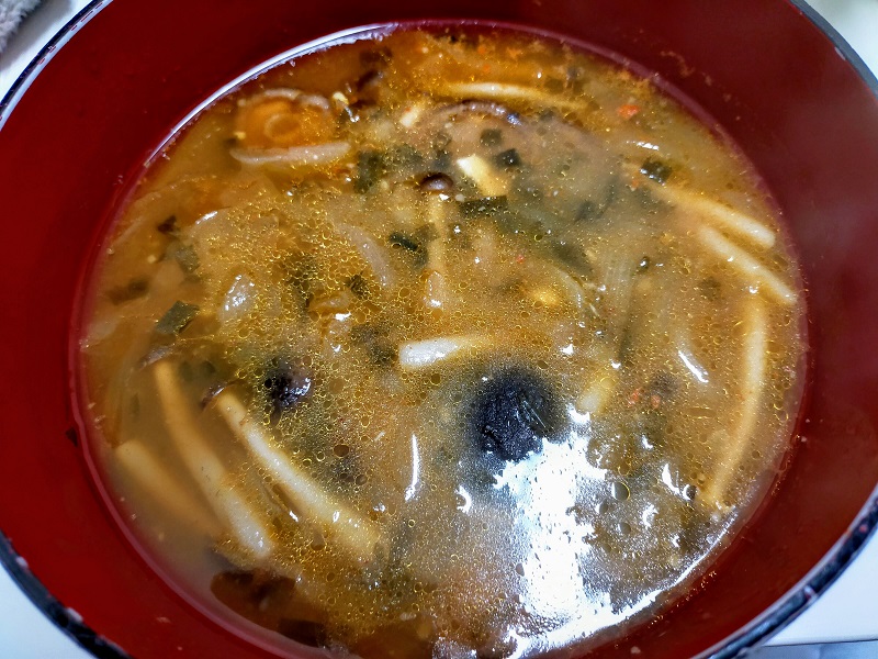 キムチスープの写真です